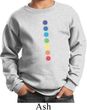 Kids Yoga Sweatshirt Glowing Chakras Sweat Shirt
