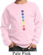 Kids Yoga Sweatshirt Glowing Chakras Sweat Shirt