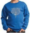 Kids Yoga Sweatshirt Grey Tree Pose Sweat Shirt