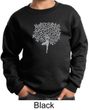 Kids Yoga Sweatshirt Grey Tree Pose Sweat Shirt