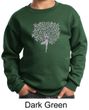 Kids Yoga Sweatshirt Grey Tree Pose Sweat Shirt