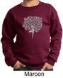 Kids Yoga Sweatshirt Grey Tree Pose Sweat Shirt
