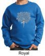 Kids Yoga Sweatshirt Grey Tree Pose Sweat Shirt