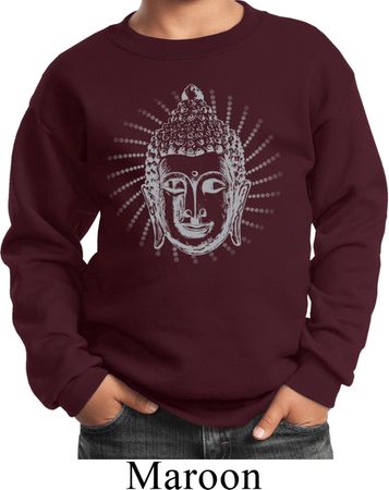 Kids Yoga Sweatshirt Iconic Buddha Sweat Shirt