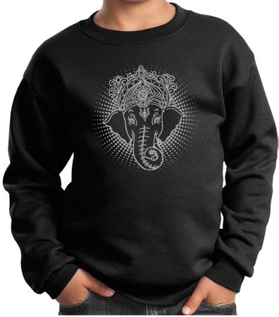 Kids Yoga Sweatshirt Iconic Ganesha Sweat Shirt