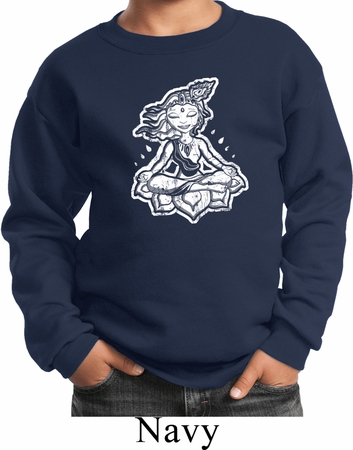 Kids Yoga Sweatshirt Krishna Sweat Shirt