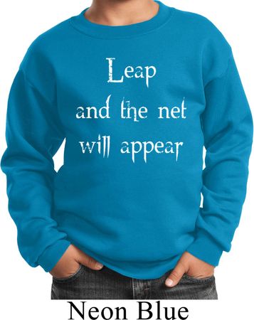 Kids Yoga Sweatshirt Leap Sweat Shirt