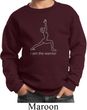 Kids Yoga Sweatshirt Line Warrior Sweat Shirt