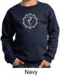 Kids Yoga Sweatshirt Manipura Chakra Meditation Youth Sweatshirt