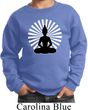 Kids Yoga Sweatshirt Meditating Buddha Youth Sweat Shirt