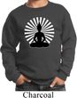 Kids Yoga Sweatshirt Meditating Buddha Youth Sweat Shirt