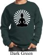 Kids Yoga Sweatshirt Meditating Buddha Youth Sweat Shirt