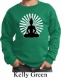 Kids Yoga Sweatshirt Meditating Buddha Youth Sweat Shirt