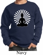 Kids Yoga Sweatshirt Meditating Buddha Youth Sweat Shirt