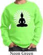 Kids Yoga Sweatshirt Meditating Buddha Youth Sweat Shirt