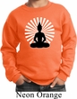 Kids Yoga Sweatshirt Meditating Buddha Youth Sweat Shirt