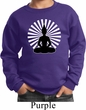 Kids Yoga Sweatshirt Meditating Buddha Youth Sweat Shirt