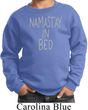 Kids Yoga Sweatshirt Namastay In Bed Sweat Shirt