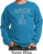 Kids Yoga Sweatshirt Namastay In Bed Sweat Shirt