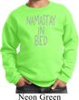 Kids Yoga Sweatshirt Namastay In Bed Sweat Shirt