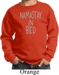 Kids Yoga Sweatshirt Namastay In Bed Sweat Shirt