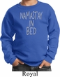 Kids Yoga Sweatshirt Namastay In Bed Sweat Shirt