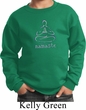 Kids Yoga Sweatshirt Namaste Lotus Pose Sweat Shirt