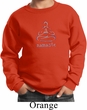 Kids Yoga Sweatshirt Namaste Lotus Pose Sweat Shirt