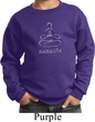 Kids Yoga Sweatshirt Namaste Lotus Pose Sweat Shirt