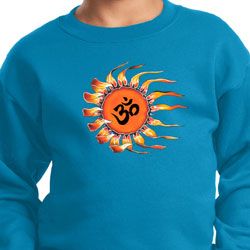 Kids Yoga Sweatshirt Ohm Sun Sweat Shirt