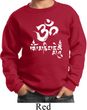 Kids Yoga Sweatshirt OM Mani Padme Hum Sweat Shirt