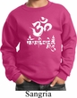 Kids Yoga Sweatshirt OM Mani Padme Hum Sweat Shirt