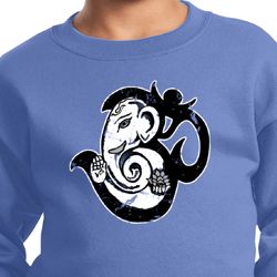 Kids Yoga Sweatshirt Om Mashup Sweat Shirt