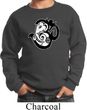 Kids Yoga Sweatshirt Om Mashup Sweat Shirt