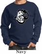 Kids Yoga Sweatshirt Om Mashup Sweat Shirt