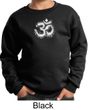 Kids Yoga Sweatshirt OM Tie Dye Sweat Shirt