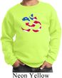 Kids Yoga Sweatshirt Patriotic Om Sweat Shirt