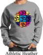 Kids Yoga Sweatshirt Pop Art Om Sweat Shirt