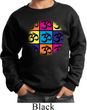 Kids Yoga Sweatshirt Pop Art Om Sweat Shirt