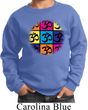 Kids Yoga Sweatshirt Pop Art Om Sweat Shirt