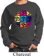 Kids Yoga Sweatshirt Pop Art Om Sweat Shirt