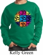 Kids Yoga Sweatshirt Pop Art Om Sweat Shirt