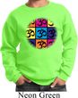 Kids Yoga Sweatshirt Pop Art Om Sweat Shirt
