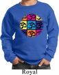 Kids Yoga Sweatshirt Pop Art Om Sweat Shirt