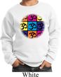 Kids Yoga Sweatshirt Pop Art Om Sweat Shirt