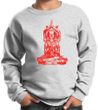 Kids Yoga Sweatshirt Red Tara Sweat Shirt