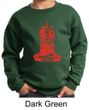 Kids Yoga Sweatshirt Red Tara Sweat Shirt