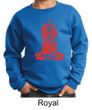 Kids Yoga Sweatshirt Red Tara Sweat Shirt