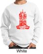 Kids Yoga Sweatshirt Red Tara Sweat Shirt