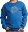 Kids Yoga Sweatshirt Sahasrara Chakra Meditation Youth Sweatshirt